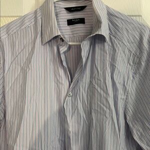 Paul Smith Multicolor Striped Button Down Shirt